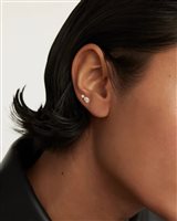 Mono orecchino PDPaola Donna THE NEW ESSENTIALS in Argento Zirconia PG01-741-U - PG01-741-U